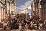 VERONESE (Paolo Caliari) The Marriage at Cana er Sweden oil painting reproduction